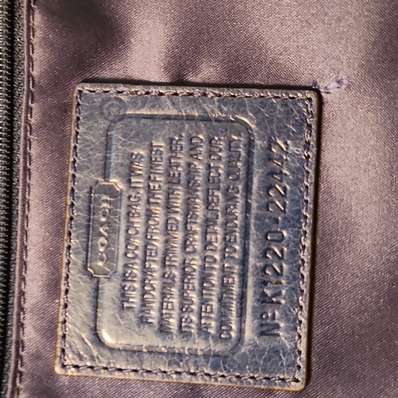 Coach 13 X 15" Floral Poppy Purse Bag - Picture 2 of 16